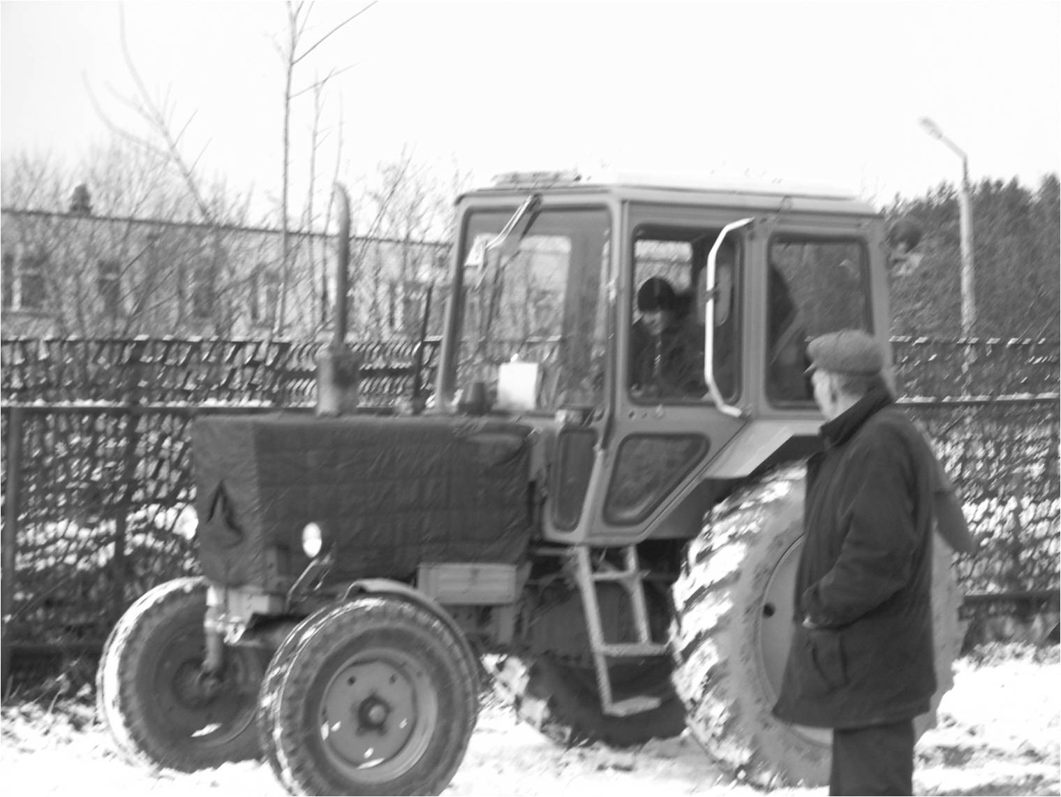 подготовка трактористов 1979 г.